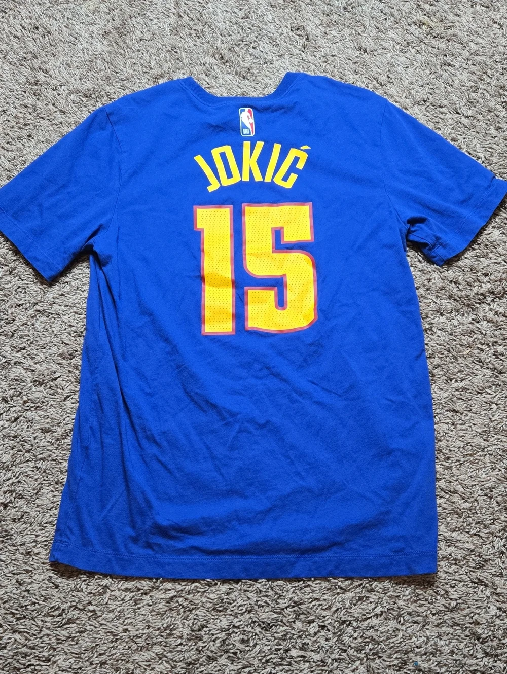 Denver Mile High City Medium Nikola Jokic NBA Basketball Nike Tee Shirt Top